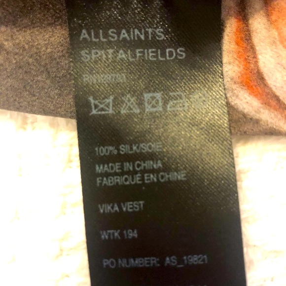 All Saints top - Picture 3 of 4